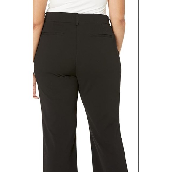 Rafaella Plus Size Soft Crepe Dress Pants - Modern Fit Elegance in Size 14 w3010 - Picture 2 of 10
